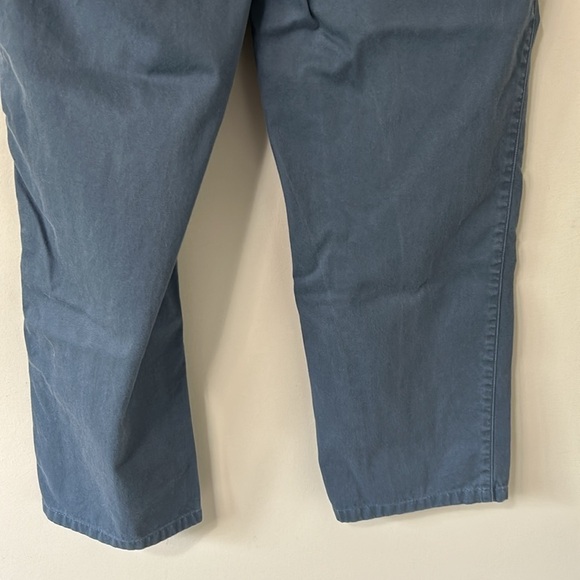 PETER MILLAR Mens SOFT TOUCH FLAT FRONT TROUSER Chino Pant Blue Sz 35 - Picture 9 of 11